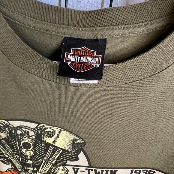 Harley Davidson Long Sleve T-Shirt XL - Picture 3 of 4